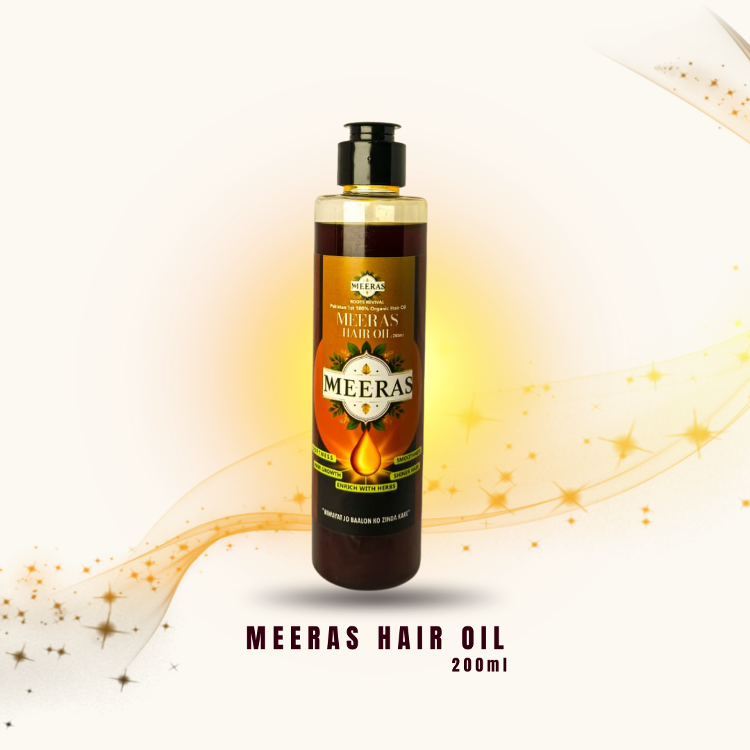 MEERAS HAIR OIL 200ML | Onion Extract