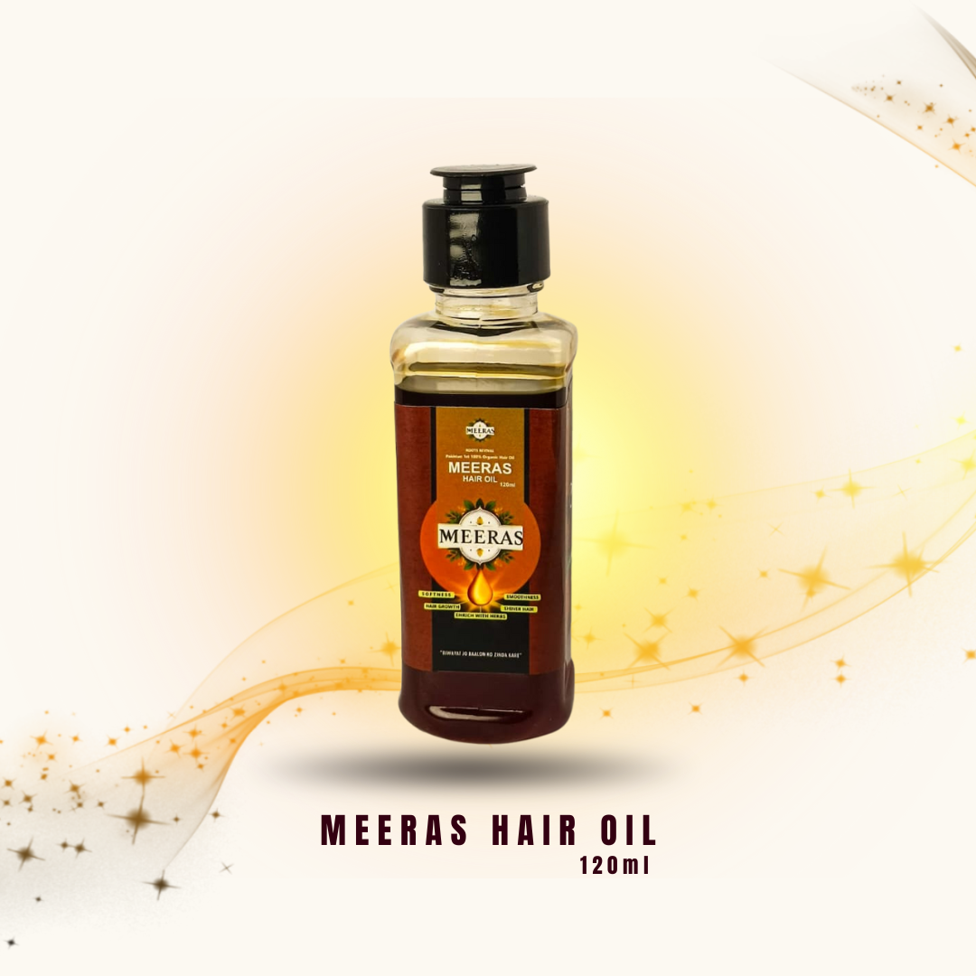 MEERAS HAIR OIL 120ml | Onion Extract